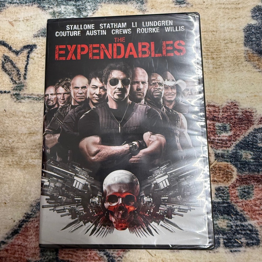 The Expendables DVD Action Movie Stallone Statham Li‎ Lundgren Willis